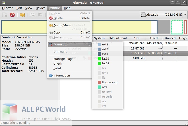 Gnome Partition Editor Download