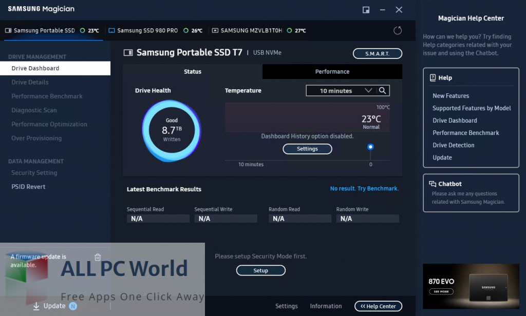 Samsung SSD Magician 7 Free Download