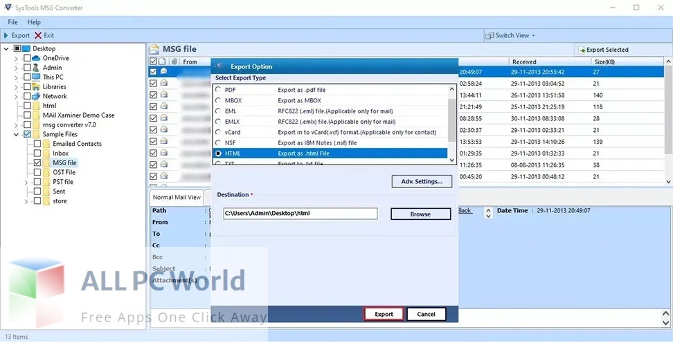 SysTools MSG Converter 9 Download
