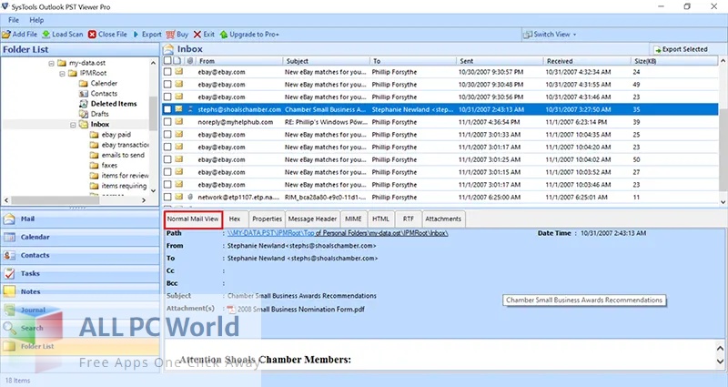SysTools Outlook PST Viewer Pro 10 Download