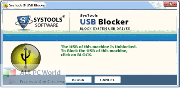 SysTools USB Blocker 4 Free Download