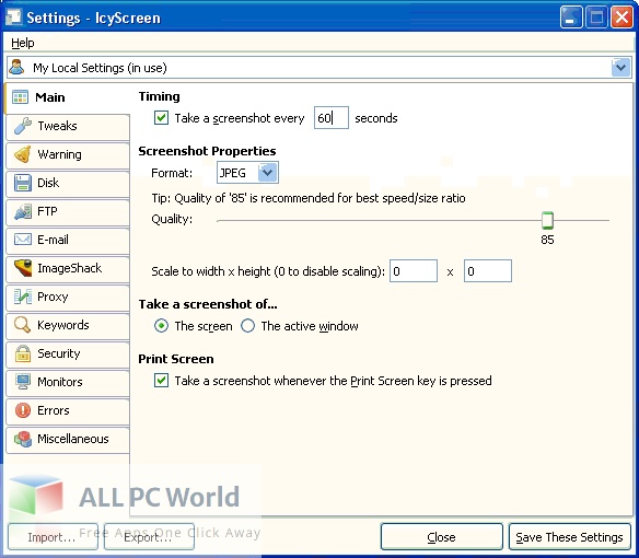 16 Software IcyScreen 4 Free Download