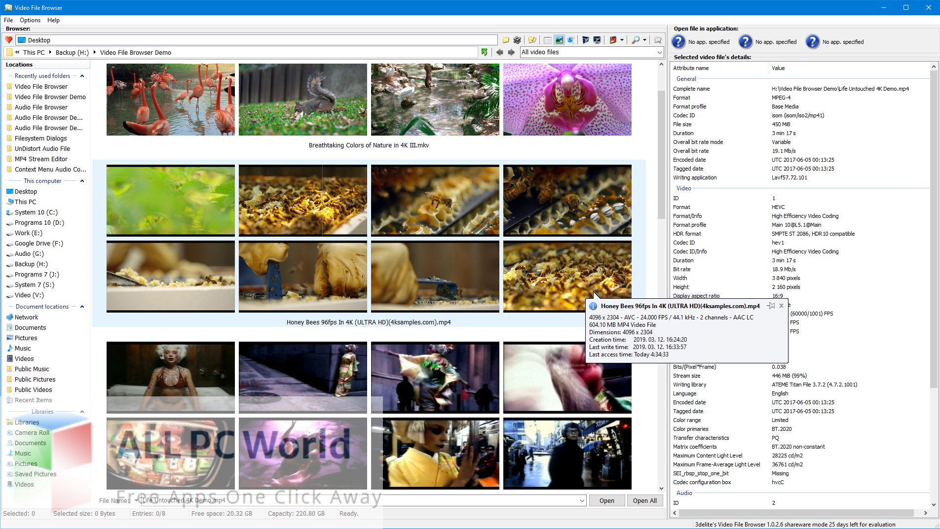 3delite Video File Browser Download