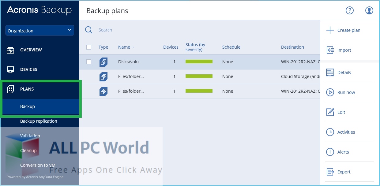 Acronis Cyber Backup 12 Download