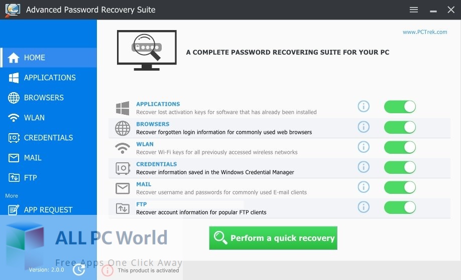 Advanced Password Recovery Suite 2 Free Download
