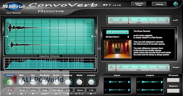 MB Audio Lab ConvoVerb RV7 Reverb Bundle Download