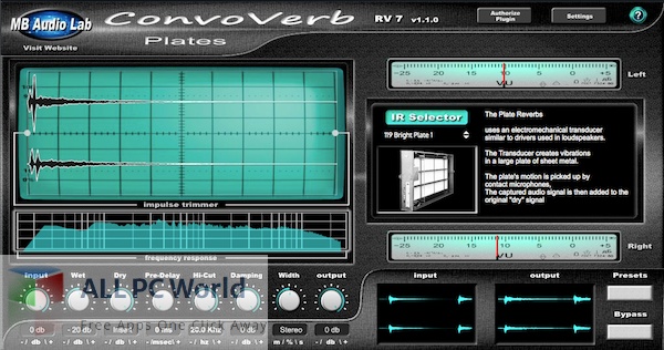 MB Audio Lab ConvoVerb RV7 Reverb Bundle Free Download