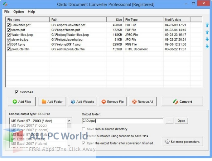 Okdo Document Converter Professional 6 Free Download