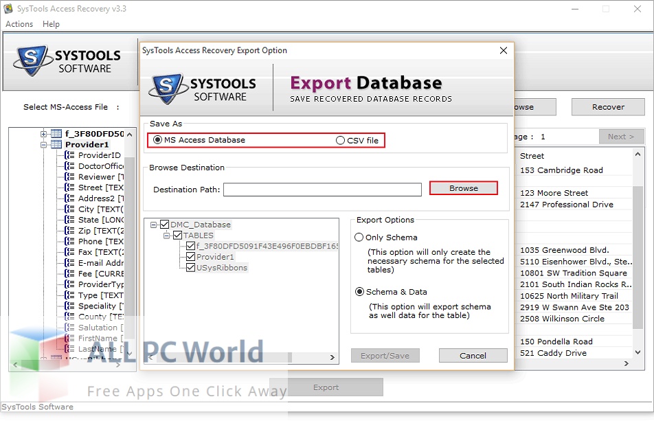 SysTools Access Recovery 5 Download