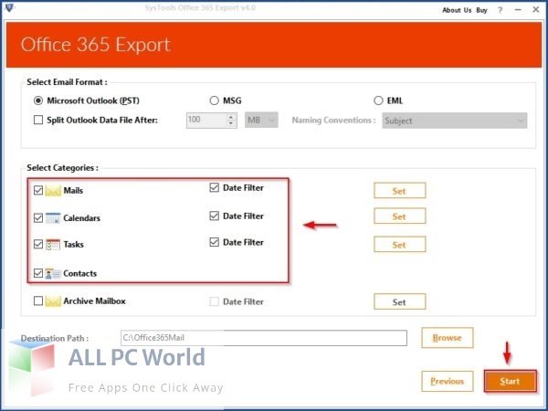 SysTools Office 365 Export 4 Download