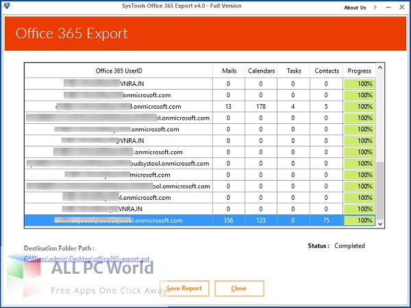 SysTools Office 365 Export 4 Free Download
