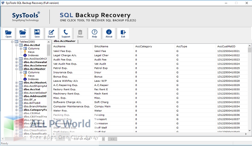 SysTools SQL Backup Recovery 11 Download