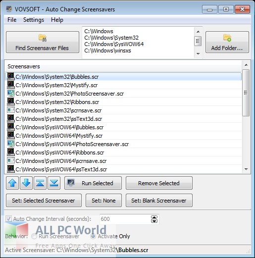 VovSoft Auto Change Screensavers Free Download
