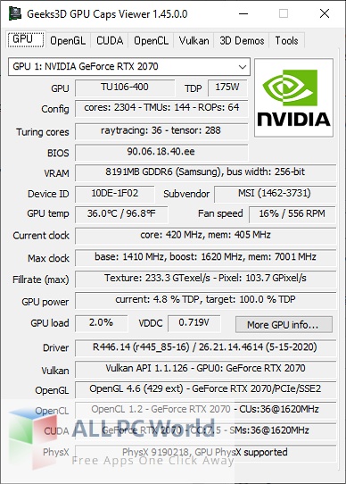GPU Caps Viewer Download