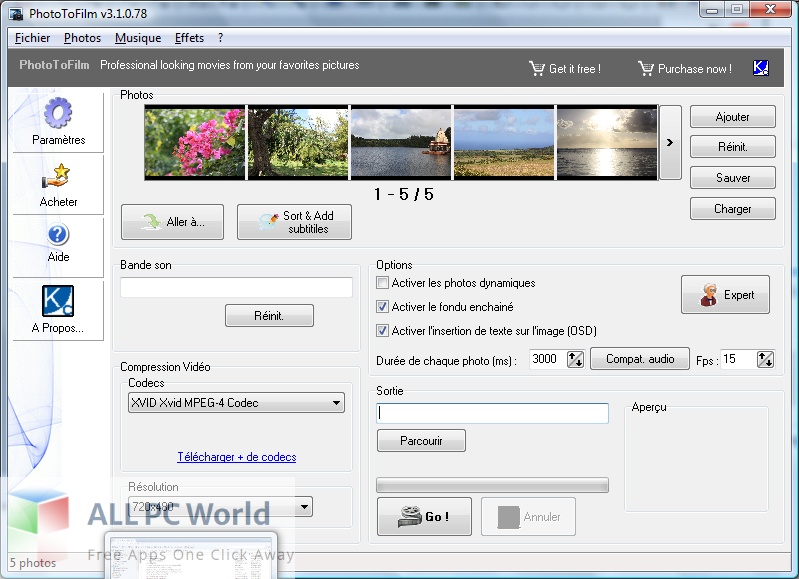 KC Software PhotoToFilm 3 Free Download