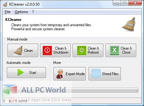 KC Softwares KCleaner Pro 3 Free Download