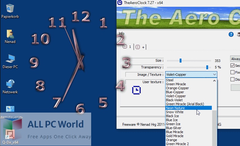 TheAeroClock 8.31 for apple download free