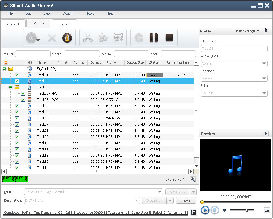 Xilisoft Audio Maker 6 Download