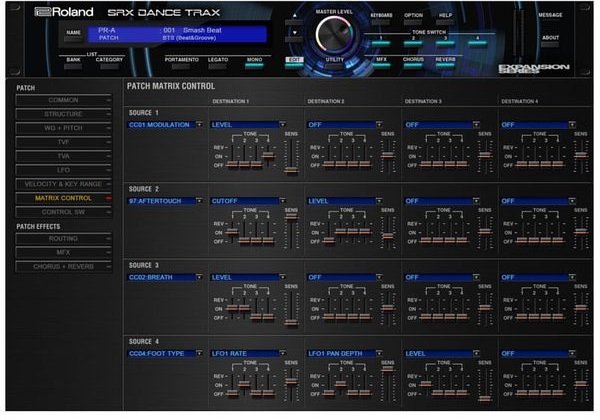 Roland Cloud SRX DANCE TRAX Free Download