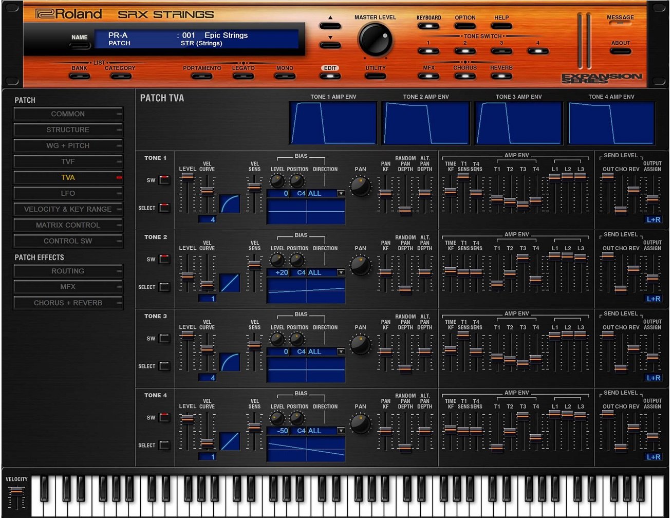 Roland Cloud SRX STRINGS Free Download