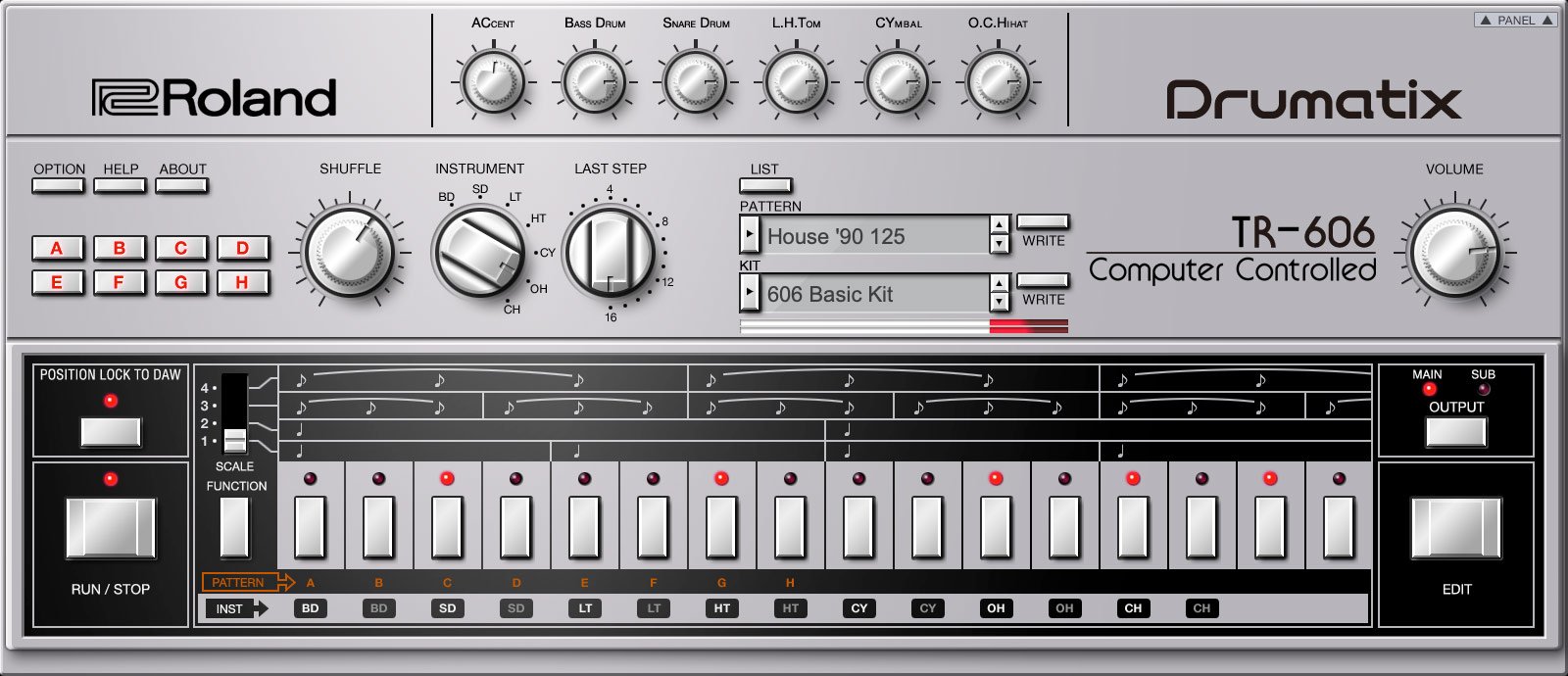 Roland Cloud TR-606 Free Download