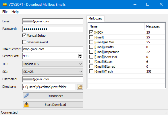VovSoft Download Mailbox Emails Free Download