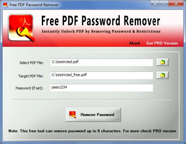 Free PDF Password Remover 13 Free Download