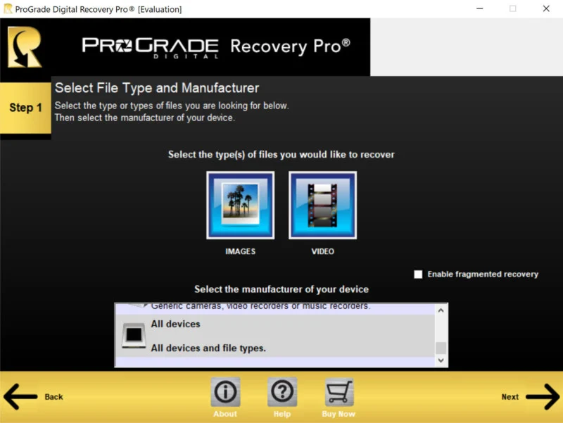 ProGrade Digital Recovery Pro Free Download