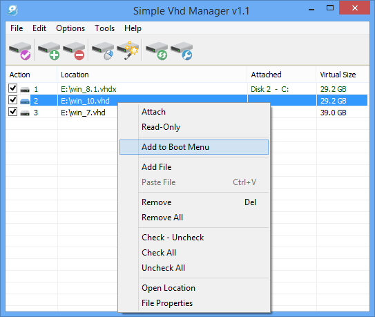 Simple VHD Manager Free Download