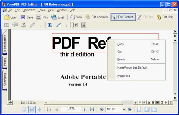 VeryPDF PDF Editor 5 Free Download