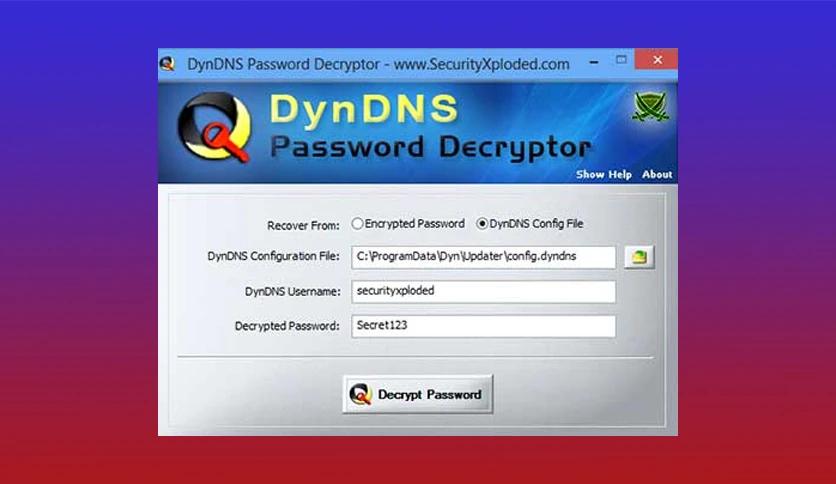 DynDNS Password Decryptor Download