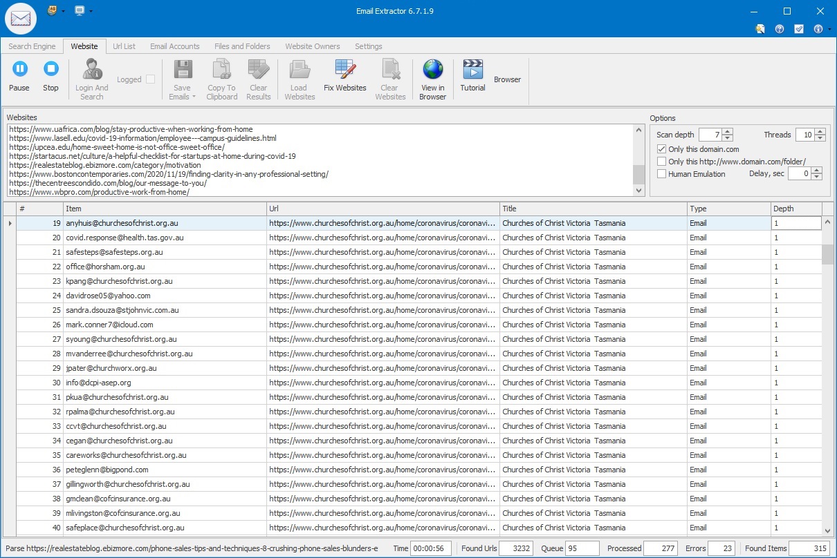 Email Extractor Pro 7 Free Download