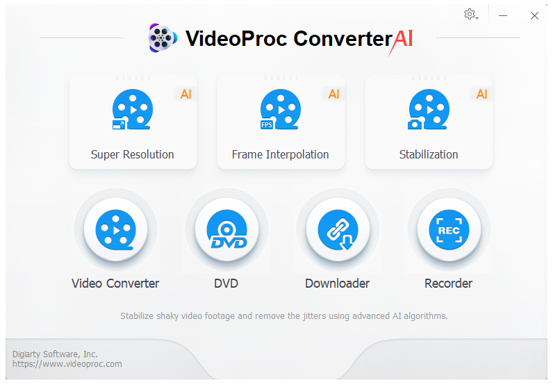 VideoProc Converter AI 6 Free Download