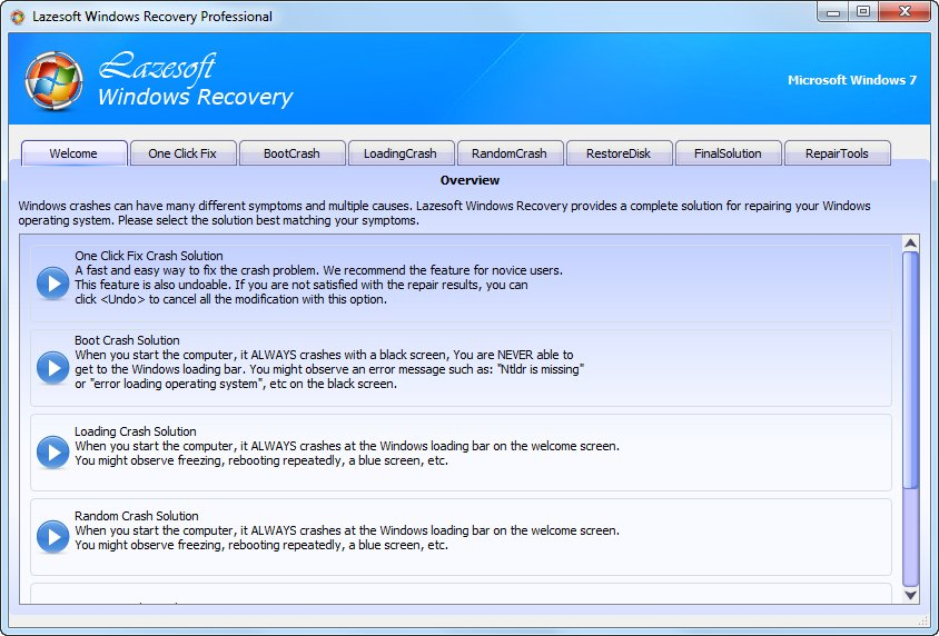 Lazesoft Windows Recovery 4 Free Download