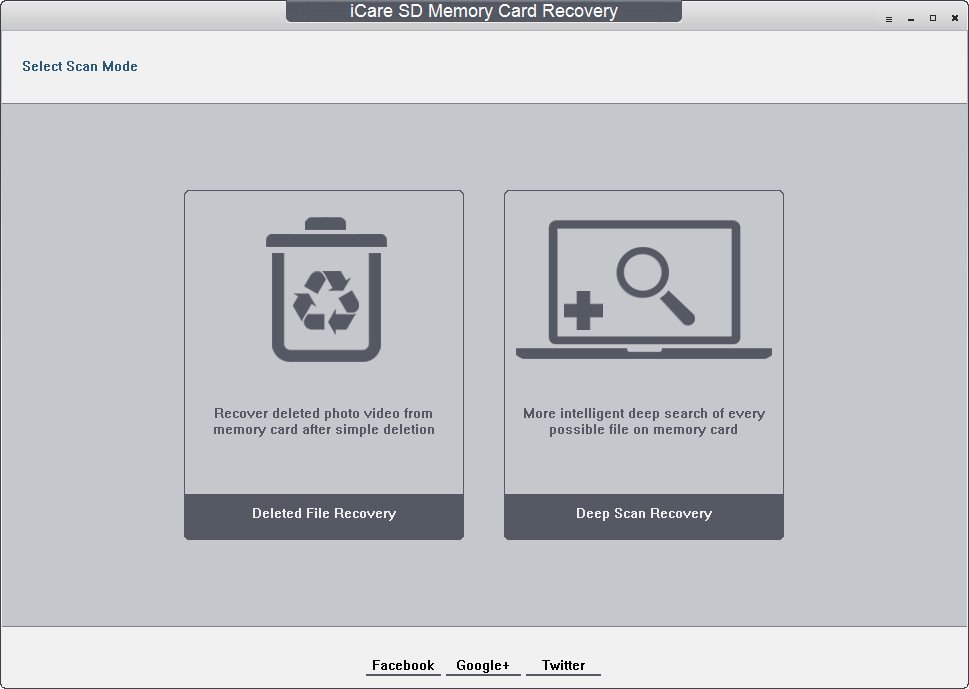 iCare SD Memory Card Recovery 4 Free Download