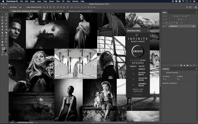 Infinite Black & White Free Download