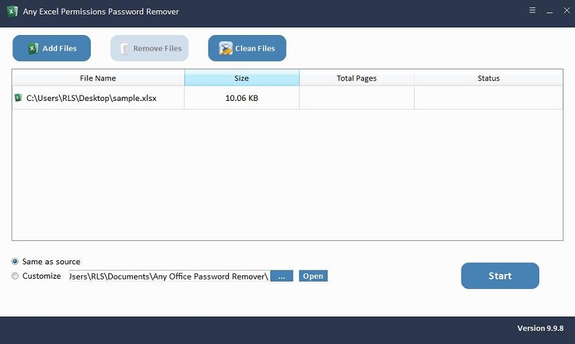 Any Excel Permissions Password Remover 9 Download
