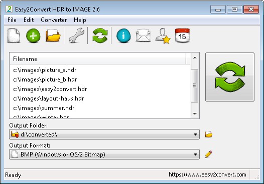 Easy2Convert HDR to IMAGE 2 Free Download