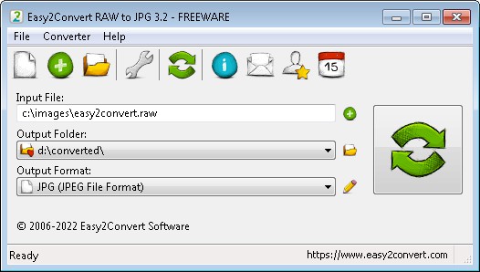 Easy2Convert RAW to JPG Pro 3 Free Download