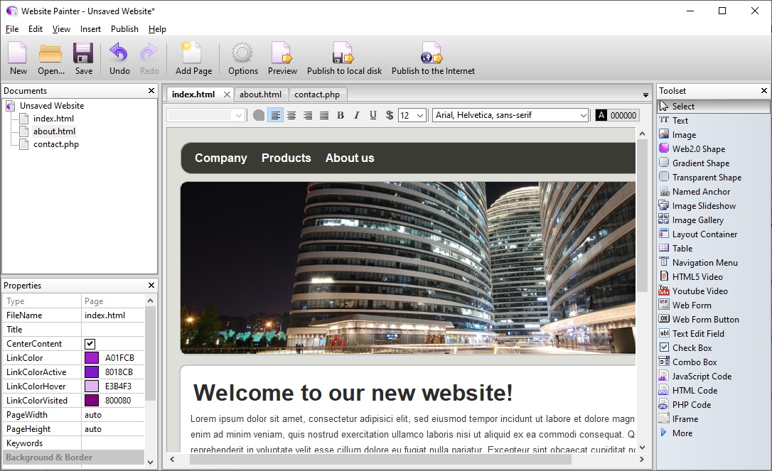Ambiera WebsitePainter 3 Download