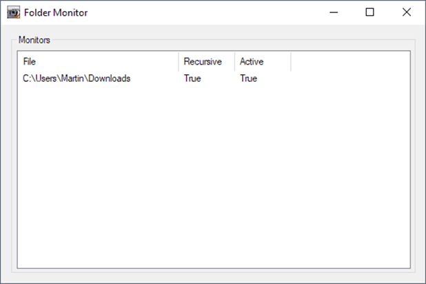 Folder Monitor Free Download
