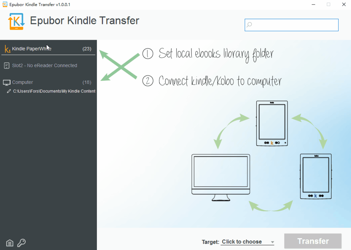 Epubor Kindle Transfer Download