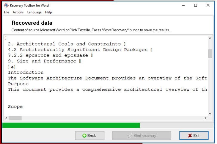 Recovery Toolbox for Word 4 Download