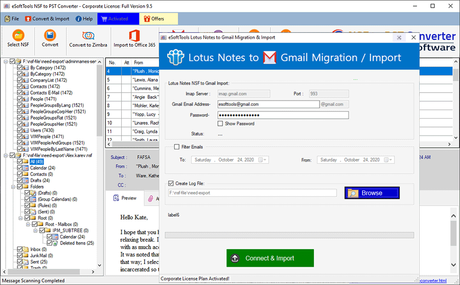 eSoftTools NSF to PST Converter 9 Download