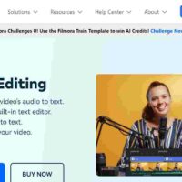 filmora ai text-based editing