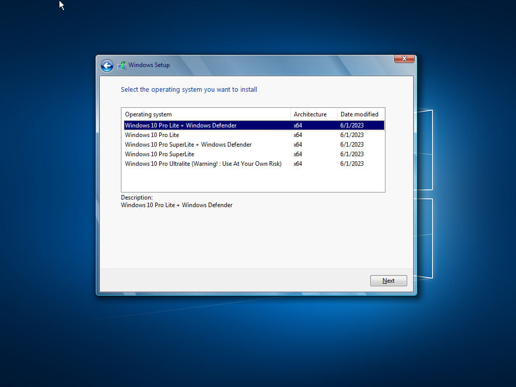 AnkhTech WinPE Lite free download