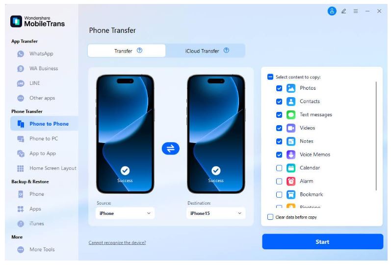 How to Use MobileTrans