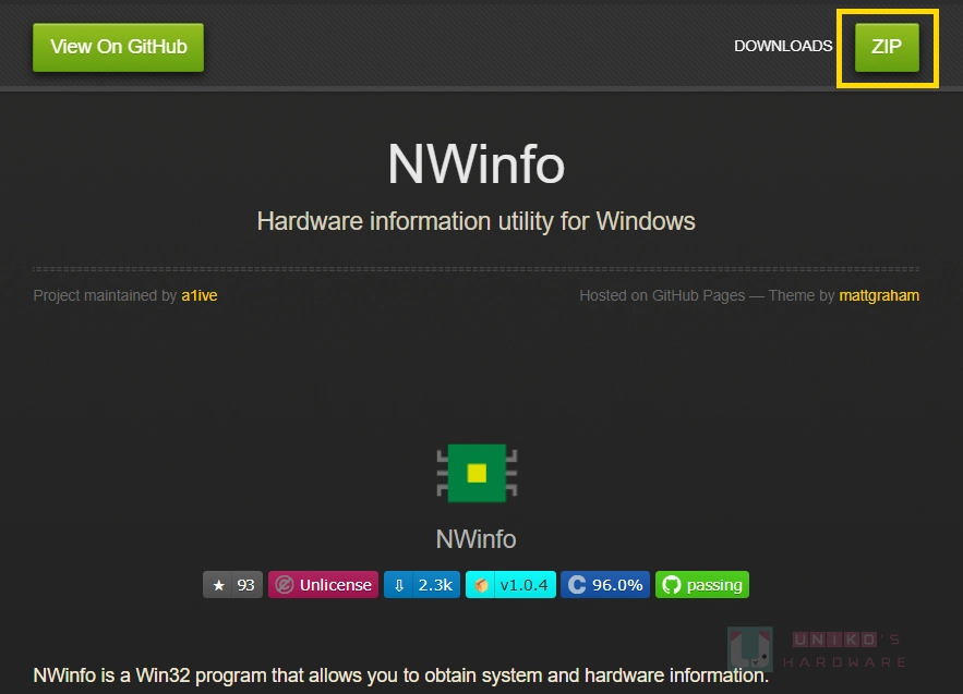 NWinfo free download