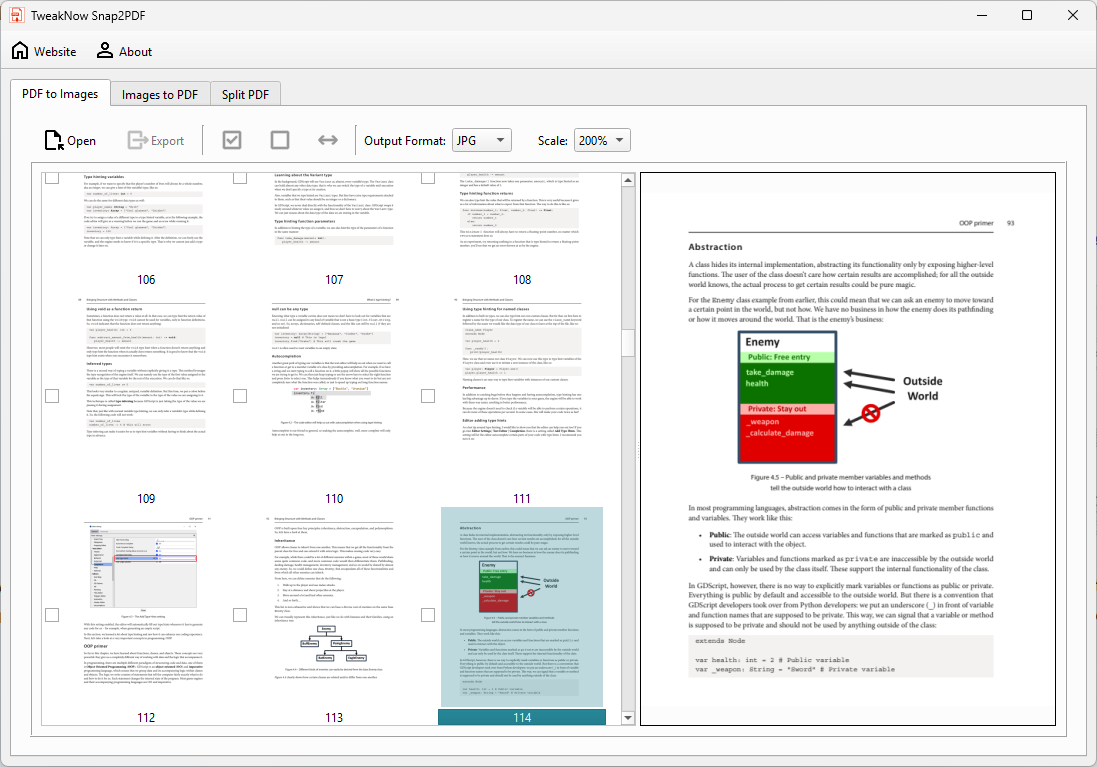 TweakNow Snap2PDF 1.2.0 download free