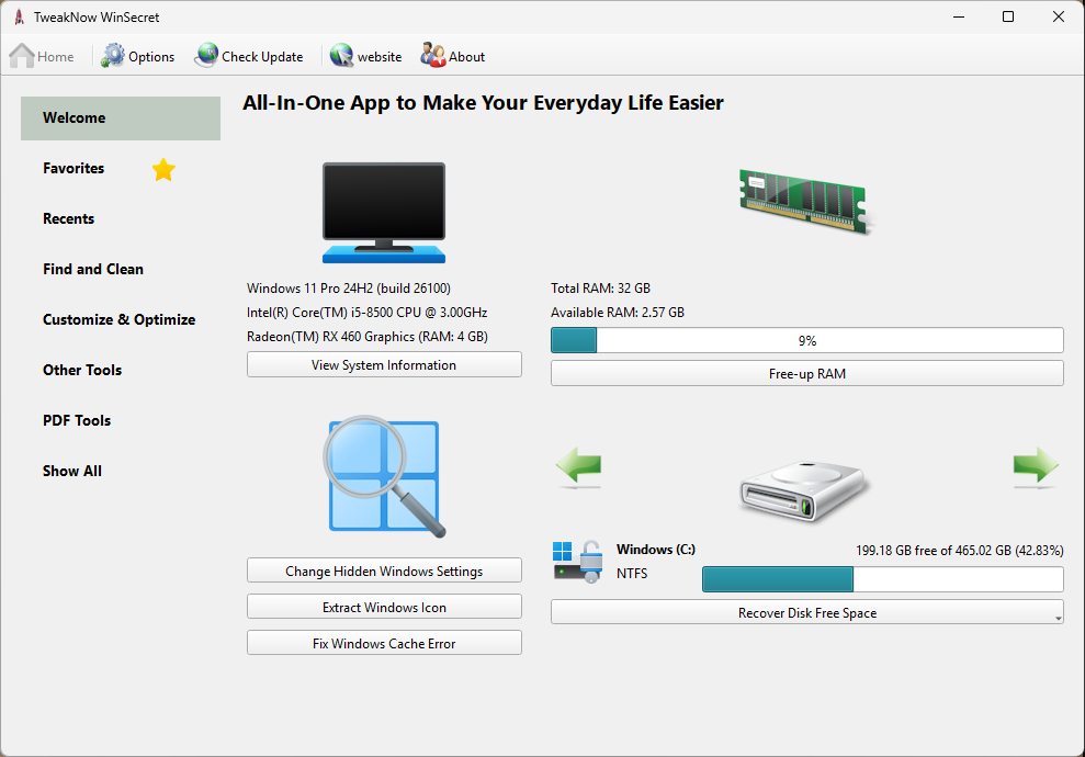 TweakNow Snap2PDF 1.2.0 free download